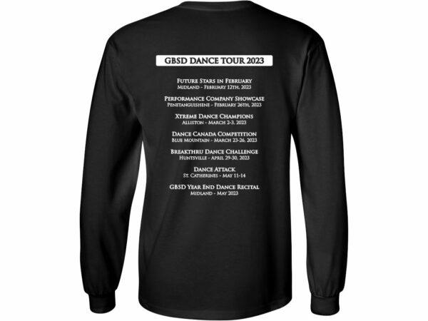 GBSD | "Tour" Adult Long-Sleeve Tee - Image 2