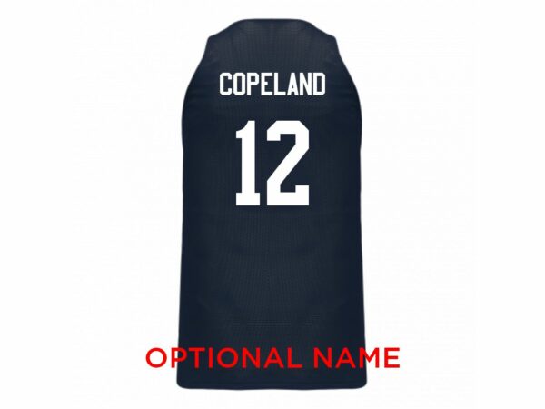 White/Navy Reversible | Youth Practice Jersey - Image 4