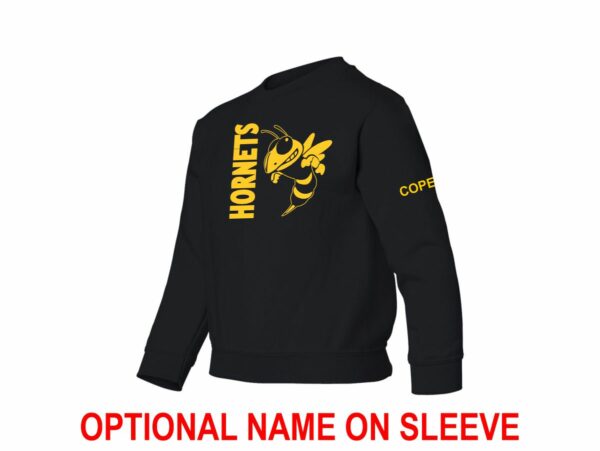 Huron Park Hornets | Youth Crew Neck Sweatshirt - Image 7