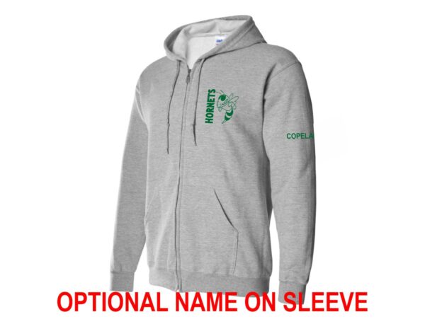 Huron Park Hornets | Youth Full-Zip Hoody - Image 7