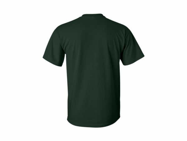 Forest Green T-Shirt Back - Blank