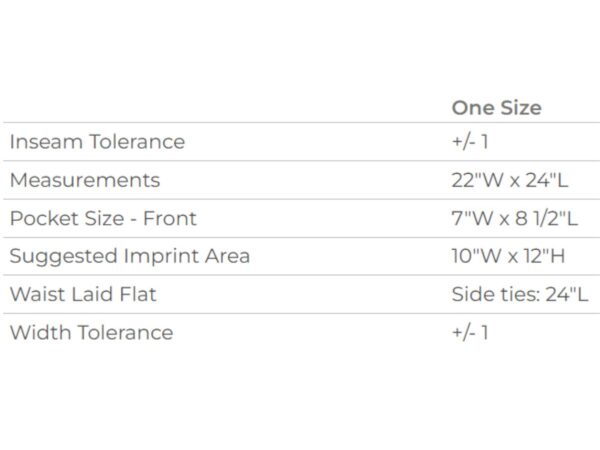 (U) Full-Length Pouch Pocket | Apron - Image 2