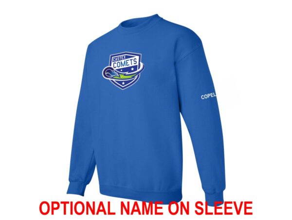 Castex Comets | Adult Crew Neck Sweatshirt - Image 2