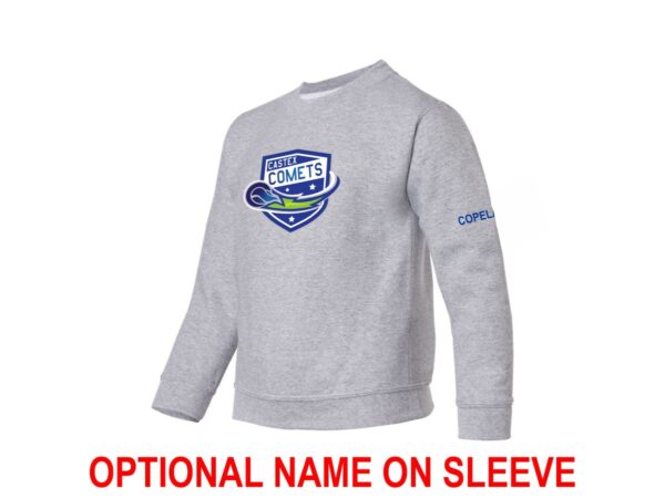 Castex Comets | Youth Crew Neck Sweatshirt - Image 5
