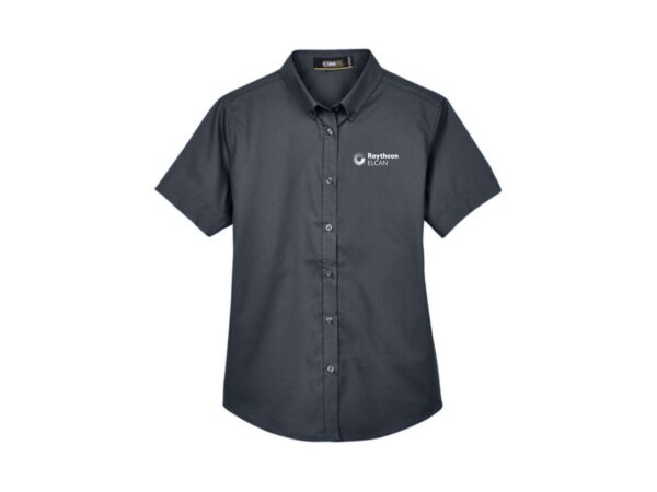 (L) Optimum Short-Sleeve | Twill Shirt - Image 2