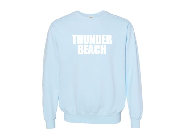 (U) TBA Chambray | Garment-Dyed Sweatshirt