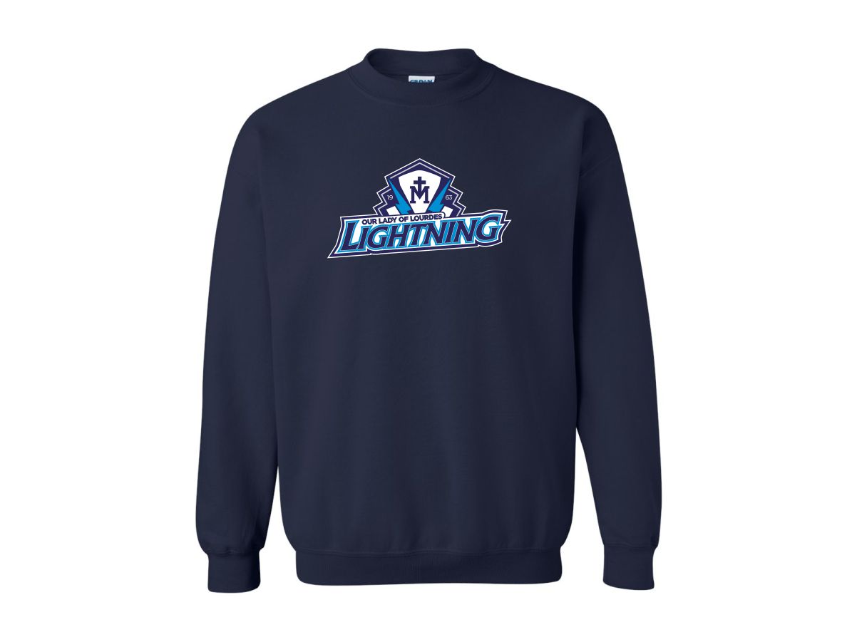 OLL Lightning | Adult Crew Neck Sweatshirt - Image 5